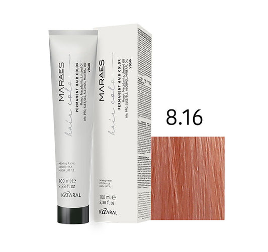 ASH RED 8.16 Light Blonde Ash Red