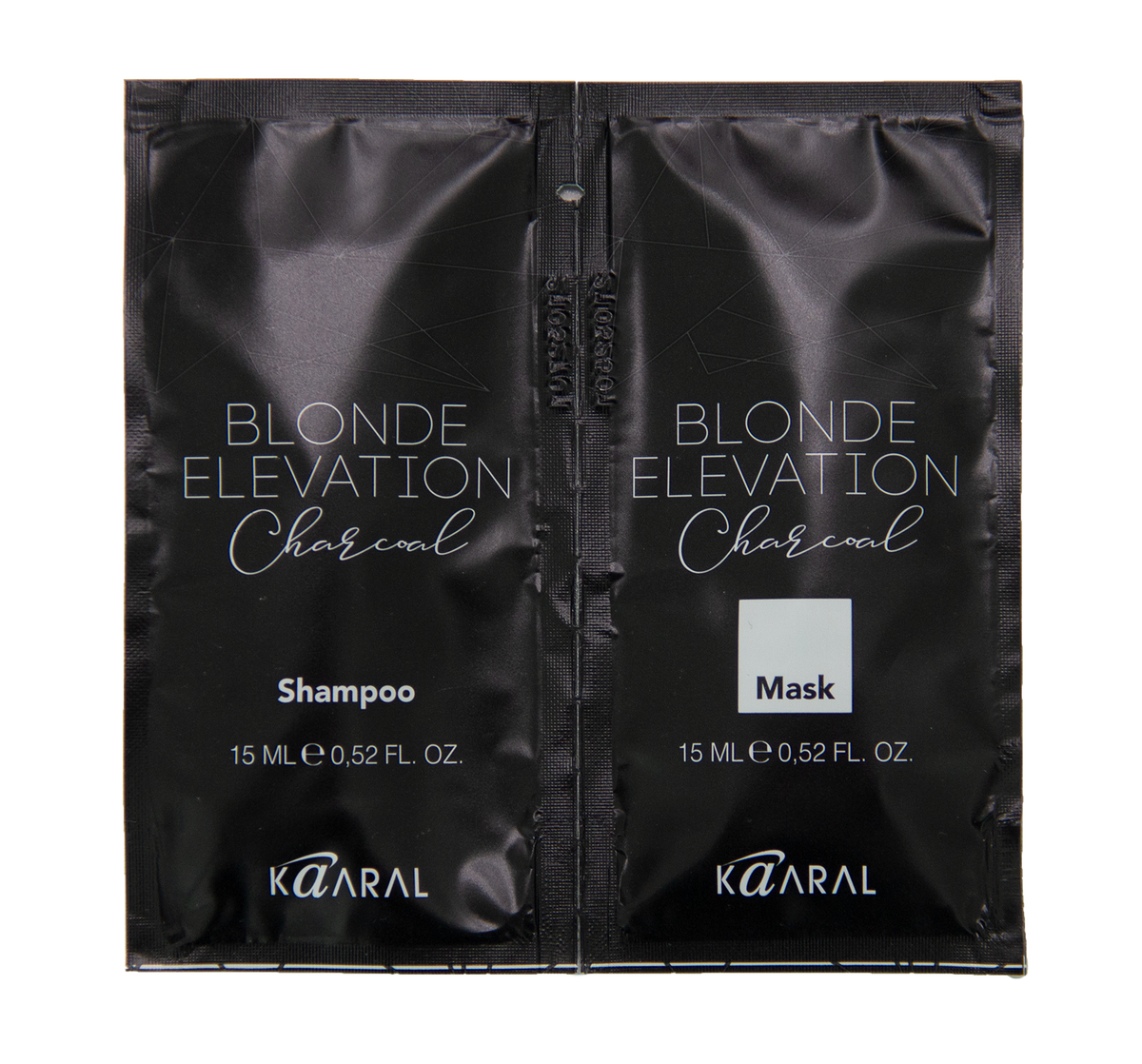 Blonde Elevation Charcoal Shampoo & Mask Sachets - 2 × 15 ml