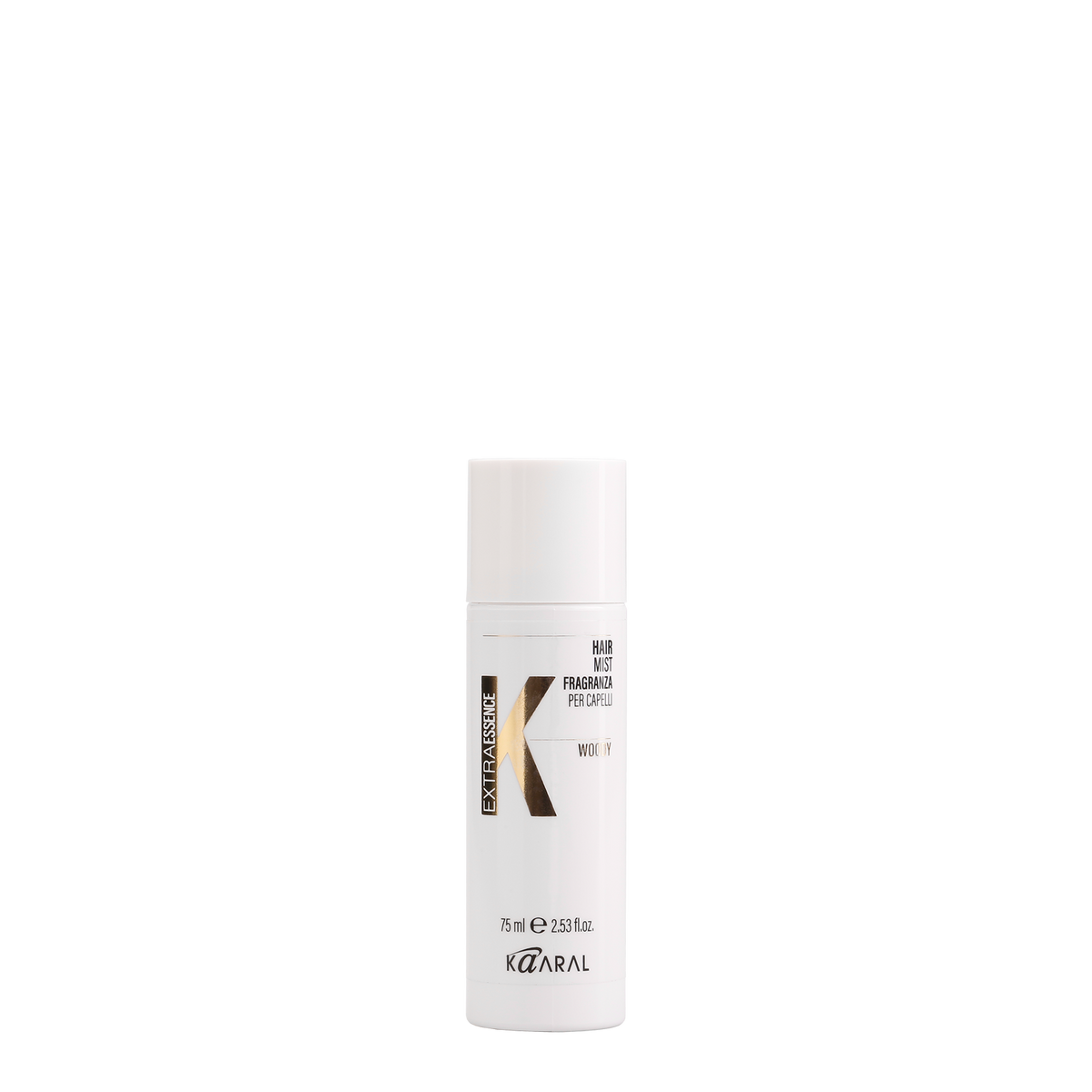 White K Extra product bottle on a black background