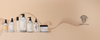 Maraes haircare collection displayed on a beige background with botanical illustrations and ICEA Vegan Cosmetic certification logo.