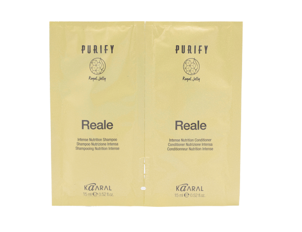 Purify Reale Shampoo & Conditioner Sachets - 2 × 15 ml