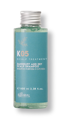 K05 Dandruff and Dry Scalp Travel Kit - Shampoo 100 ml + Lotion 2 x 10 ml