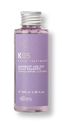 K05 Dandruff and Oily Scalp Travel Kit - Shampoo 100 ml + Lotion 2 x 10 ml