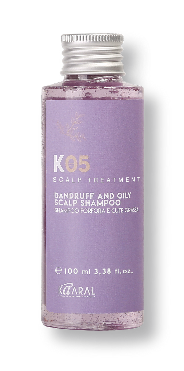 K05 Dandruff and Oily Scalp Travel Kit - Shampoo 100 ml + Lotion 2 x 10 ml